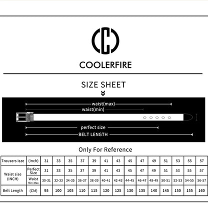 Men Belt Business Dress Belts for Men  Genuine Leather Belt Reversible Buckle Brown and Black Fashion Work Casual HQ111