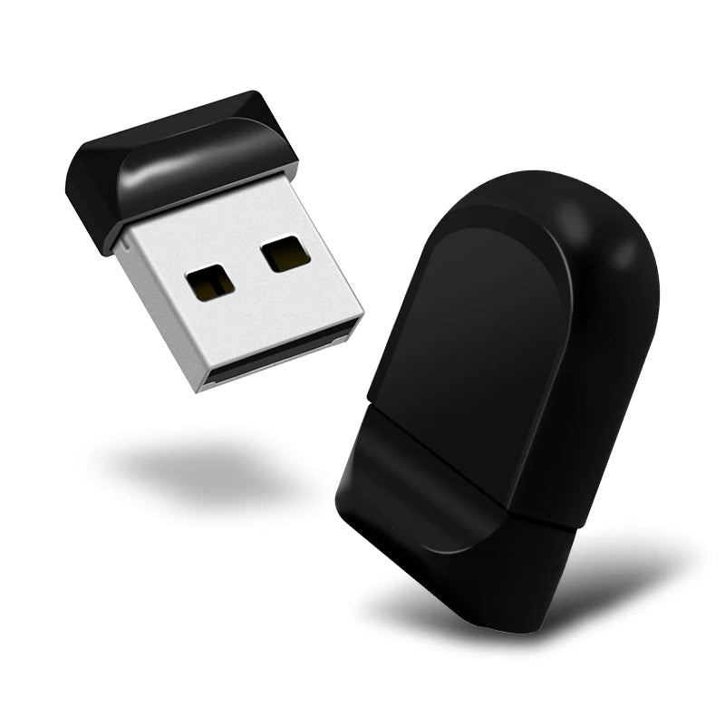USB Flash Drive 32GB Pen Drive 64GB Metal Mini USB 2.0 Flash Disk 16GB 128GB Memory Pendrive External Storage Stick 64 gb