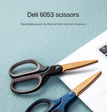 Home Scissors Titanium-plated Wear-resistant Large Alloy Scissors Office Art DIY Stationary