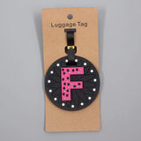Newest Cute 26 Letters Luggage Travel Accessories Tag Silica Gel Suitcase ID Addres Holder Baggage Boarding Tag Portable Label