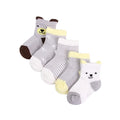 5 Pairs/Lot Newborn Soft Cotton Knitted Socks Baby Short Socks 0-24 Months 
