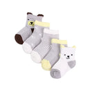 5 Pairs/Lot Newborn Soft Cotton Knitted Socks Baby Short Socks 0-24 Months 