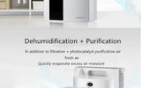 2.2L Intelligent Remote Dehumidifier Air Dryer Purifier Humidity-control Defrost Automatic Shut-down Moisture Absorption Machine