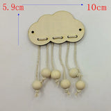 Montessori Busy Board Accessories Wood DIY Toy Material Education Activity Board Parts Toys For Children Basic Skills Learning