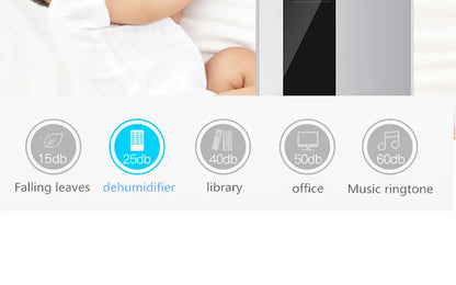 2.2L Intelligent Remote Dehumidifier Air Dryer Purifier Humidity-control Defrost Automatic Shut-down Moisture Absorption Machine