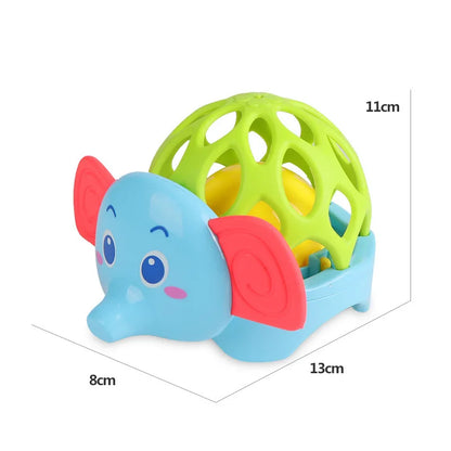 Baby Toys 0 6 Months Rattle Teether Development Games Sensory Toys Soft Silicone Teether Chewable For Newborns Babies 12 Months