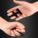 Llavero Personal de Defensa, herramienta de seguridad táctica para exteriores, nailon negro, protección de taladro Stinger, para hombres y mujeres