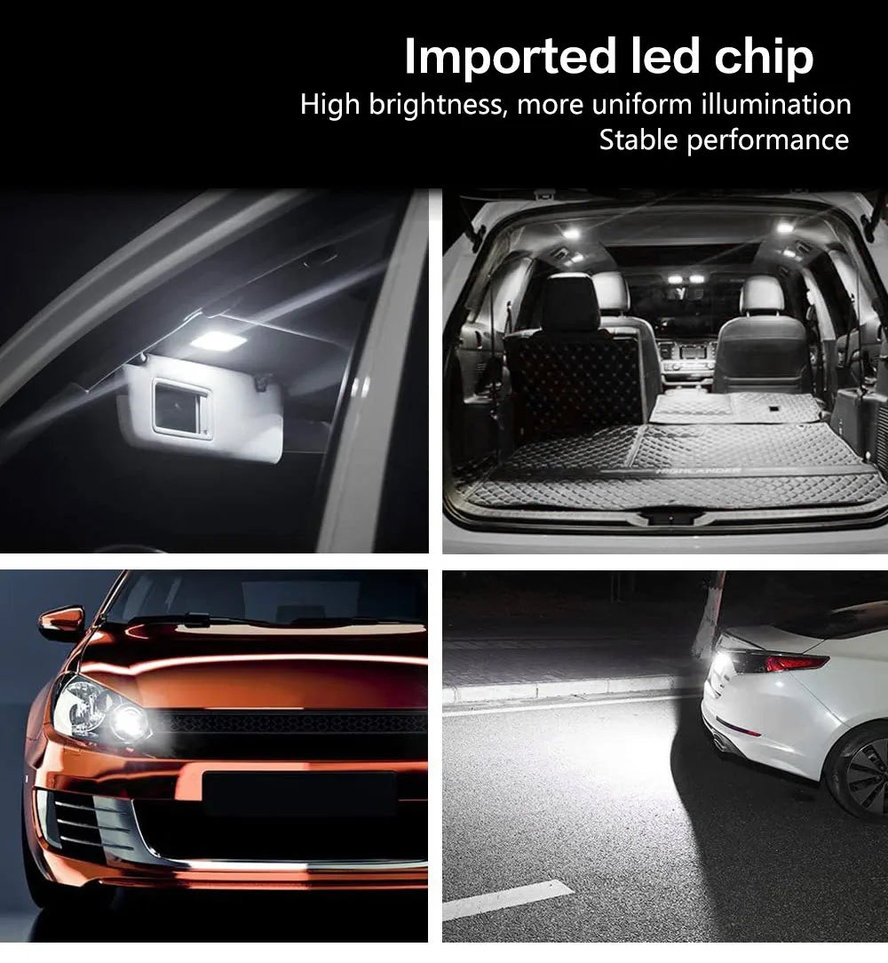 1pcs Festoon 31mm 36mm 39mm 42mm Car interior lights ceiling light License Plate Lamp Internal reading light Map light Dome lamp