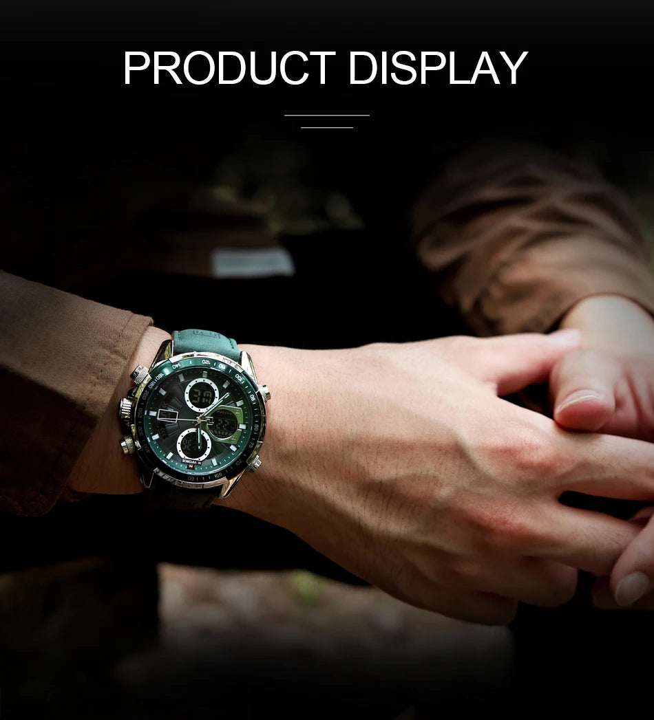 NAVIFORCE Fashion Military Watches for Men Luxury Original Sports Chronograph Watch Waterproof Quartz Clock Digital WristWatch
