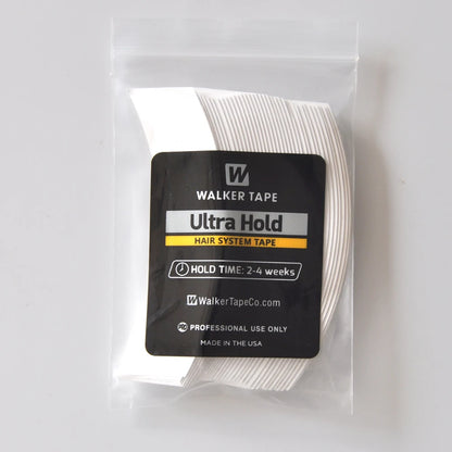 Ultra hold forte sistema de cabelo branco fita dupla face adesiva super fita para peruca de renda/homem peruca/peças de cabelo