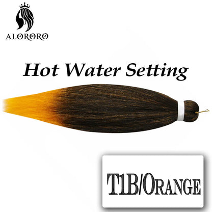 Long Easy Jumbo Tranças Extensões de cabelo sintético, Kanekalon para Crochet, Yaki Straight Trança, Box Cabelo Trançado, 20 ", 26", 30"