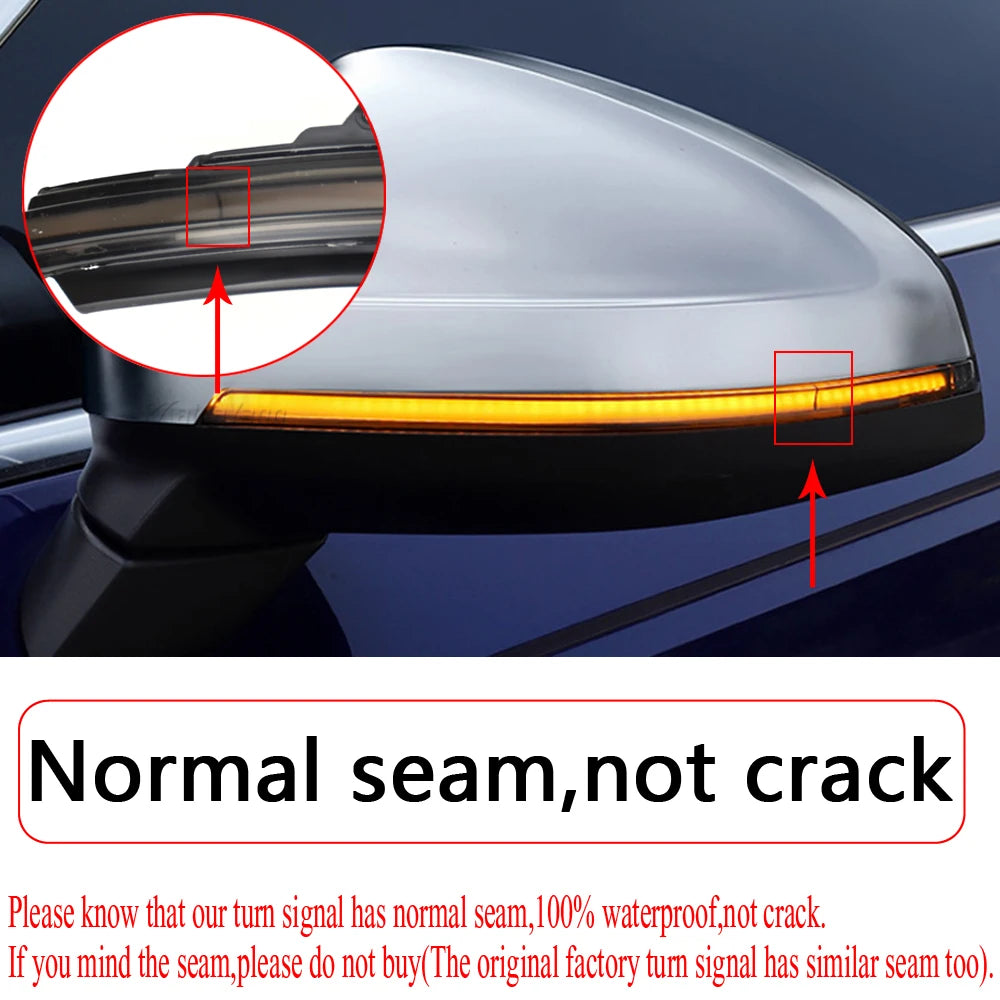 Luz LED intermitente para Ford Fiesta ST Line MK8, espejo retrovisor lateral, intermitente dinámico, repetidor, 2018-2019