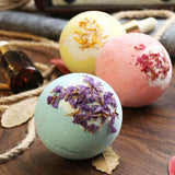 Essential Oil Bath Salts Ball Cleaning Body Exfoliating Moisturizing Bubble Balls Bathtub Bath Ball Shower Accessories