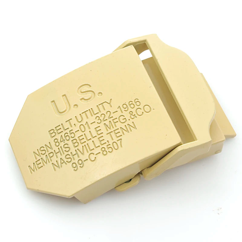 Men's & women's belt buckle tactical fashion suitable for canvas cotton belt 38MM-40MM belt zinc alloy quick release men's belt