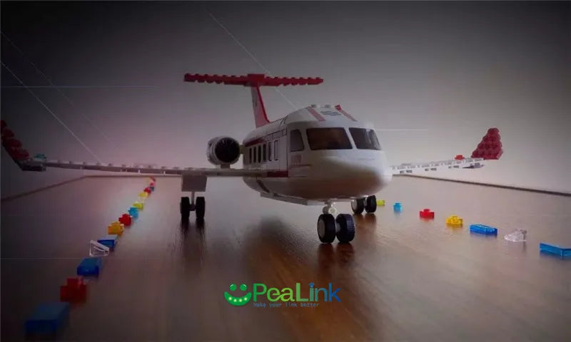 Avión de carga urbano, almacenamiento de aviones, aeropuerto, Airbus, avión, avión, bloques de construcción creativos técnicos, juguetes educativos para niños