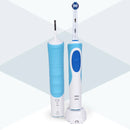 Cepillo de dientes eléctrico Oral B 2D, giratorio, con vibración, recargable, cerdas de acción cruzada, cuidado bucal, 4 cabezales de regalo gratis