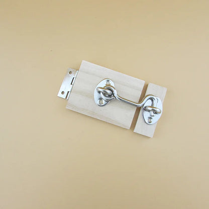 Wooden Busy Board DIY Toy Baby Montessori Sensory Activity Board Accessories For Children Locks Busyboard Parts Educational Toys