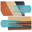 38cm 15inch Car Steering Wheel Braid Cover Artificial leather Needles And Thread Soft Non-slip Auto Interior Accessories Kits