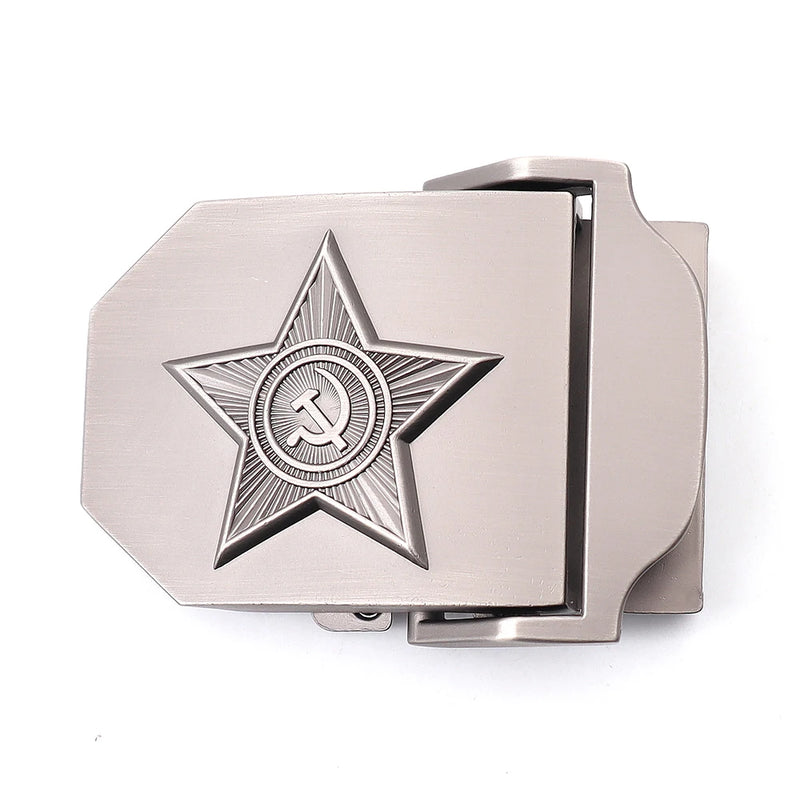 Men's & women's belt buckle tactical fashion suitable for canvas cotton belt 38MM-40MM belt zinc alloy quick release men's belt