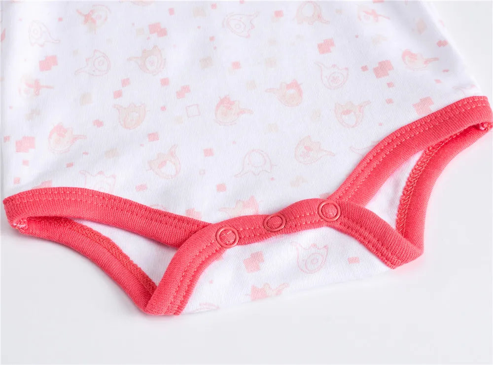 Conjunto de 3/6 piezas de ropa de moda para bebés Kavkas, conjunto de algodón suave de manga larga para otoño, mono para niños y niñas, body para recién nacidos