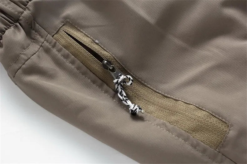Hiking Pants Men Summer Quick Dry Outdoor Waterproof Breathable Trousers Tactical Travel Camping Trekking Remove Trousers Shorts