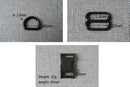 1Set Strong Hardware Metal Straps Slider D Ring Release Belt Buckle For Cat Pet Dog Collar Harness Paracord Sewing Accessory