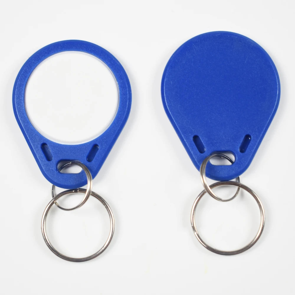 100pcs/Lot 125Khz Proximity RFID EM4305 T5577  Smart Card Read and Rewriteable Token Tag Keyfobs Keychains Access Control