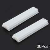 Hot Melt Adhesive Glue Gun 10/20/50pcs Transparent Hot Glue Sticks Silicone Rod for 7/11mm Gun DIY Tools Kitchen Cabinet Storage