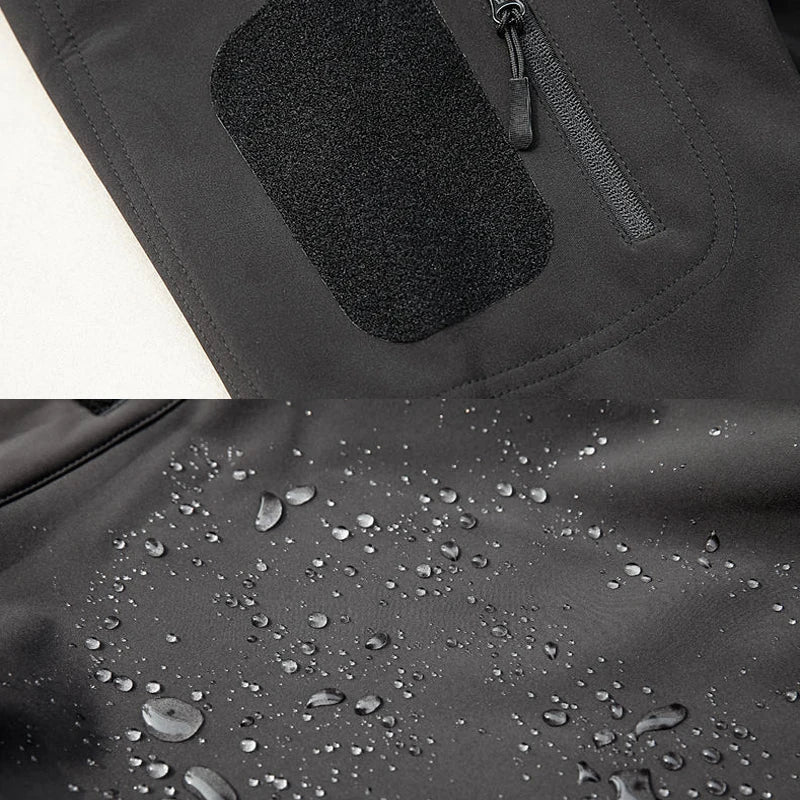 Chaquetas SoftShell de invierno para hombre, pantalones tácticos, para acampar, senderismo, caza, pesca, sudaderas de forro polar, abrigos, tallas S-5XL, pantalones cargo para exteriores.