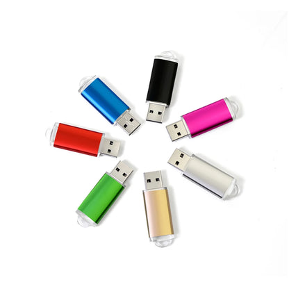 10PCS/lot Color USB Flash Drive 2.0 4GB 8GB 16GB Mini Memory Stick Pendrive 32GB 64GB 128GB USB Stick Flash Disk Free laser