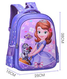 Mochila escolar de dibujos animados Frozen Elsa Anna niñas linda mochila de escuela primaria jardín de infantes Linda mochila