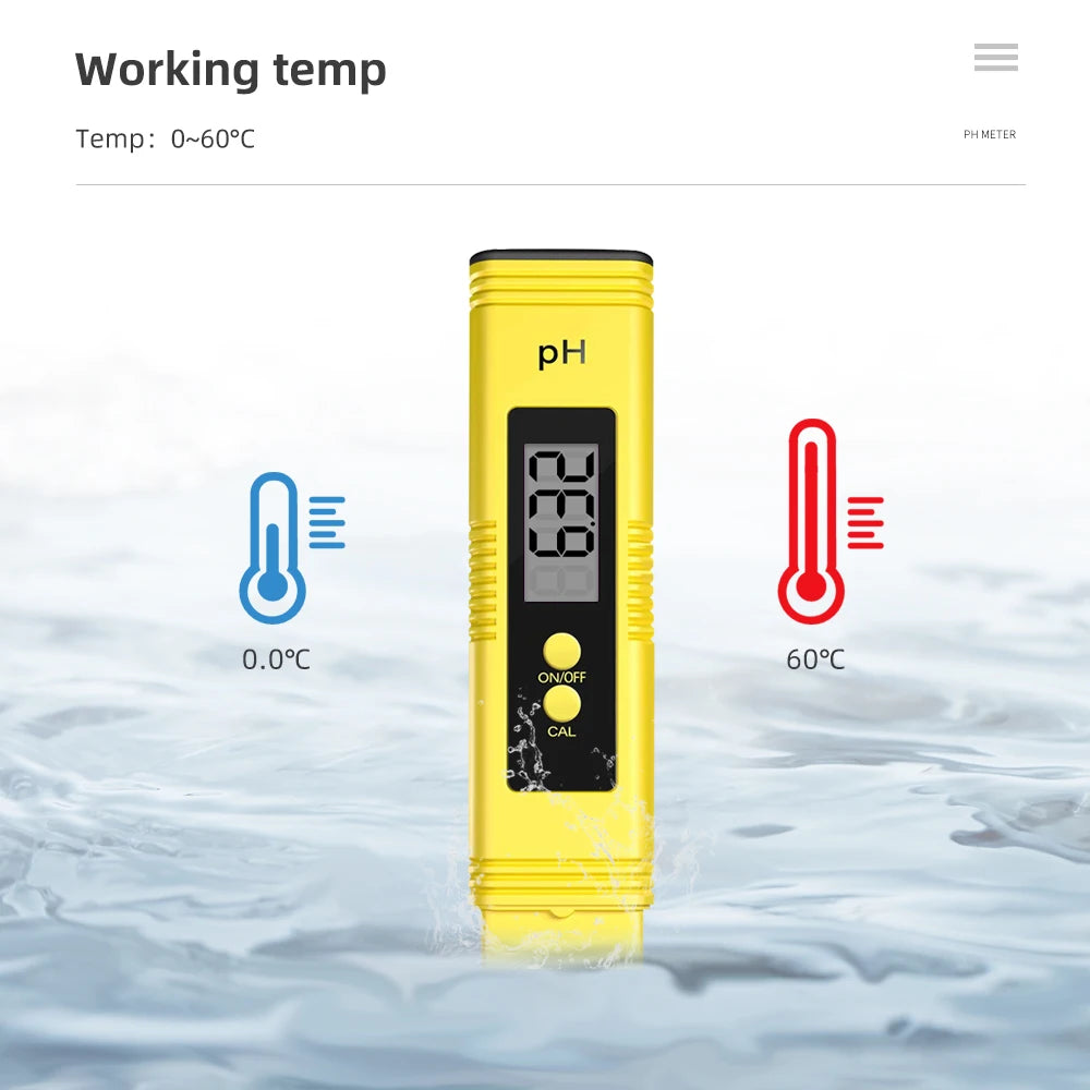 Medidor de TDS 0-9990 ppm Medidor de pH digital 0,01 pH Medidor de agua de alta precisión con bolígrafo Medidor de TDS y pH 0-14 pH Medidor de PPM LCD Filtro de acuario