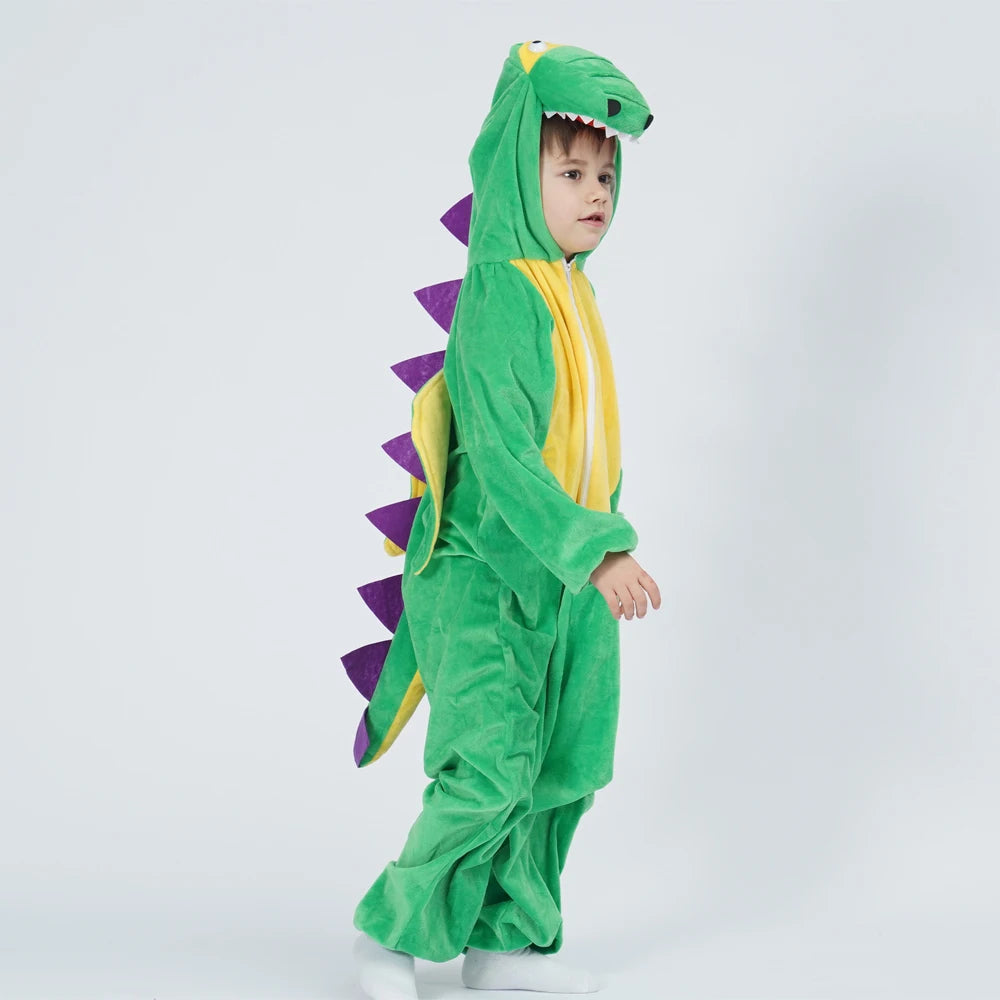 Umorden Boys Girls Cute Animal Dinosaur Costume Cosplay for Kids Child Fantasia Children's Day Halloween Purim Party Fancy Dress