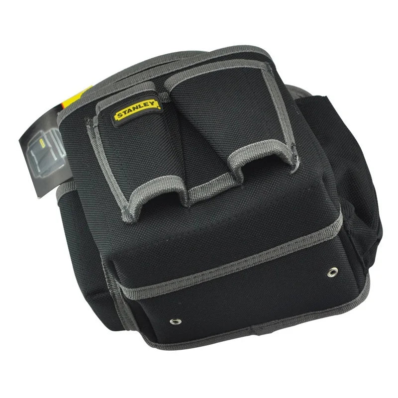 Stanley-Bolsa de cintura para eletricista, porta-ferramentas, organizador de arrumação, porta-ferramentas manual, cinto para eletricista, 5 bolsos, 1 pc