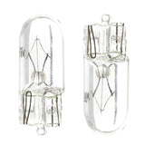 10 X White T10 W5W 501 194 Clear Signal Lamp Glass 12V 5W Warm White W2.1x9.5d Single Filament Car Bulb Auto Light
