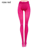 Mini Elastic Leggings Doll Silk Stockings Dolls Pantyhose Colorful Pantyhose Bottoms Socks Miniature Clothes Suits 1/6