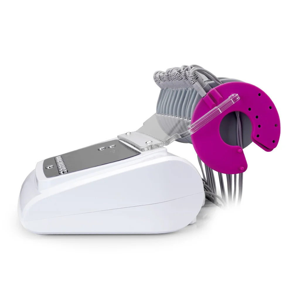 2-in-1 Bio-Microcurrent Body Shape Breast Enhancement Massager Electrostimulation Machine EMS Muscle Stimulator