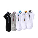 10 Pairs Men's Socks Stretchy Shaping Teenagers Short Sock Suit for All Season Non-slip Durable Male Socks Calcetines Hosiery