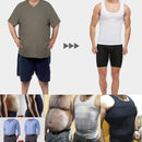 Faja moldeadora de cuerpo para hombre, moldeadora de abdomen, ropa interior moldeadora, entrenador de cintura, chaleco corrector de postura, corsé.
