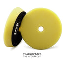 (Single Sale) SPTA 3"(80mm)/5"(125mm)/6"(150mm) Car Buffing Polishing Pads T Shape Sponge For DA/RO/GA Car Buffer Polisher