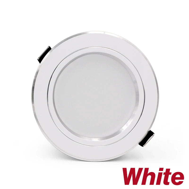 KARWEN LED Downlight Ouro/Prata/Branco Corpo 5W 9W 12W 15W 18W conduziu a luz de teto AC 220V 230V 240V para Refletor LED interno