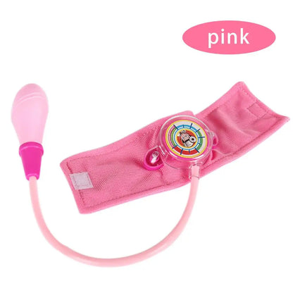 Uniforme de médico y enfermera de simulación para niños, abrigo cruzado, disfraz de Halloween, juego de juguetes para bebés, fiesta de cumpleaños elegante