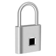 KERUI Smart Fingerprint Padlock Waterproof Fingerprint Keyless Door Lock Type C Rechargeable Security Padlock for House