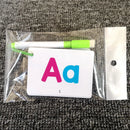 Flashcards com Primeiras Palavras para Crianças, Alfabetos, Cartões de Animais ABC, 1 Caneta, Aprendizagem Precoce, Brinquedos Educativos, Presentes para Crianças, 27