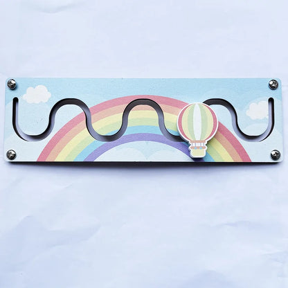 Kids Busy Board DIY Toys Basic Life Skill Training Montessori Educational Lock Cognition Activity Accessorie Material Learning