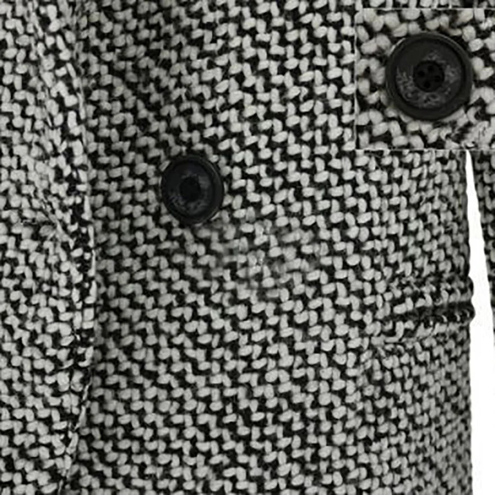 HOT!! Autumn Winter Women Coat Slim Fits Cardigan Warm Thicken Woolen Midi Coat warm woolen coat women long coat winter