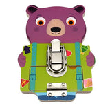 Children Lock DIY Busy Board Baby Montessori Teaching Aid Games  Lock Cognition Toy Kids Education Motor Skill Toys Busyboards