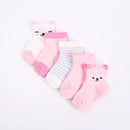 5 Pairs/Lot Newborn Soft Cotton Knitted Socks Baby Short Socks 0-24 Months 