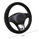 Universal 37-39cm Pink Steering Wheel Cover Warm Plush Steering Wheel Cover For Winter Anti-slip Car Accessories Interior Parts