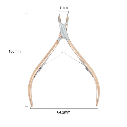 Nail Manicure Scissors Cuticle Cutter Nails Cuticle Nippers Dead Skin Remover Pedicure Stainless Steel Cutters Tools